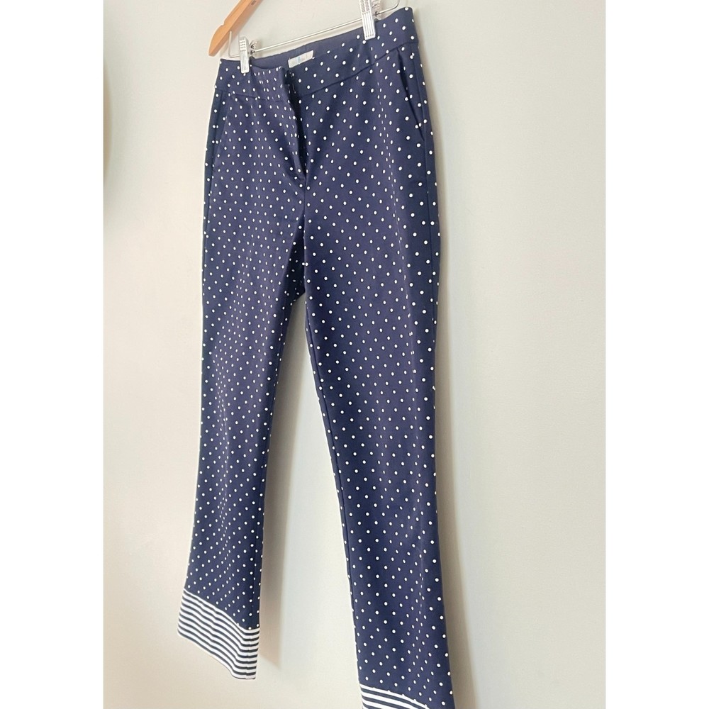 Boden Richmond Navy Blue polka dots Pants - Picture 4 of 16